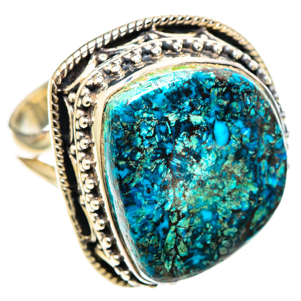 Shattuckite Rings handcrafted by Anasilvercos - RING107840 - Photo 2