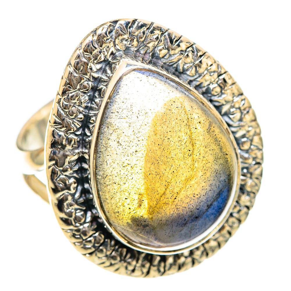 Labradorite Rings handcrafted by Anasilvercos - RING107868 - Photo 2