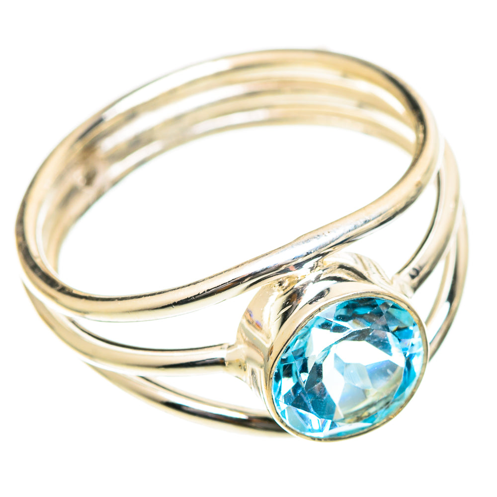 Blue Topaz Rings handcrafted by Anasilvercos - RING107871 - Photo 2