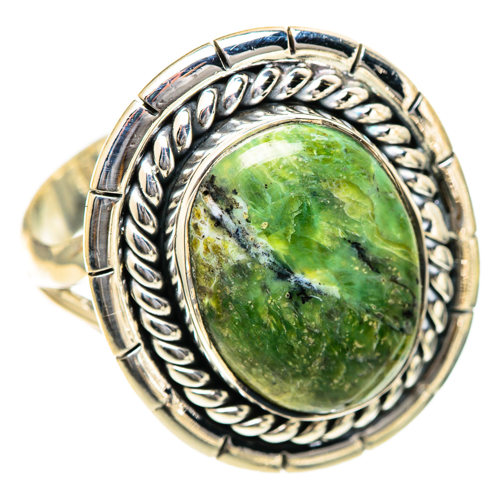 Rainforest Jasper Rings handcrafted by Anasilvercos - RING107875 - Photo 2
