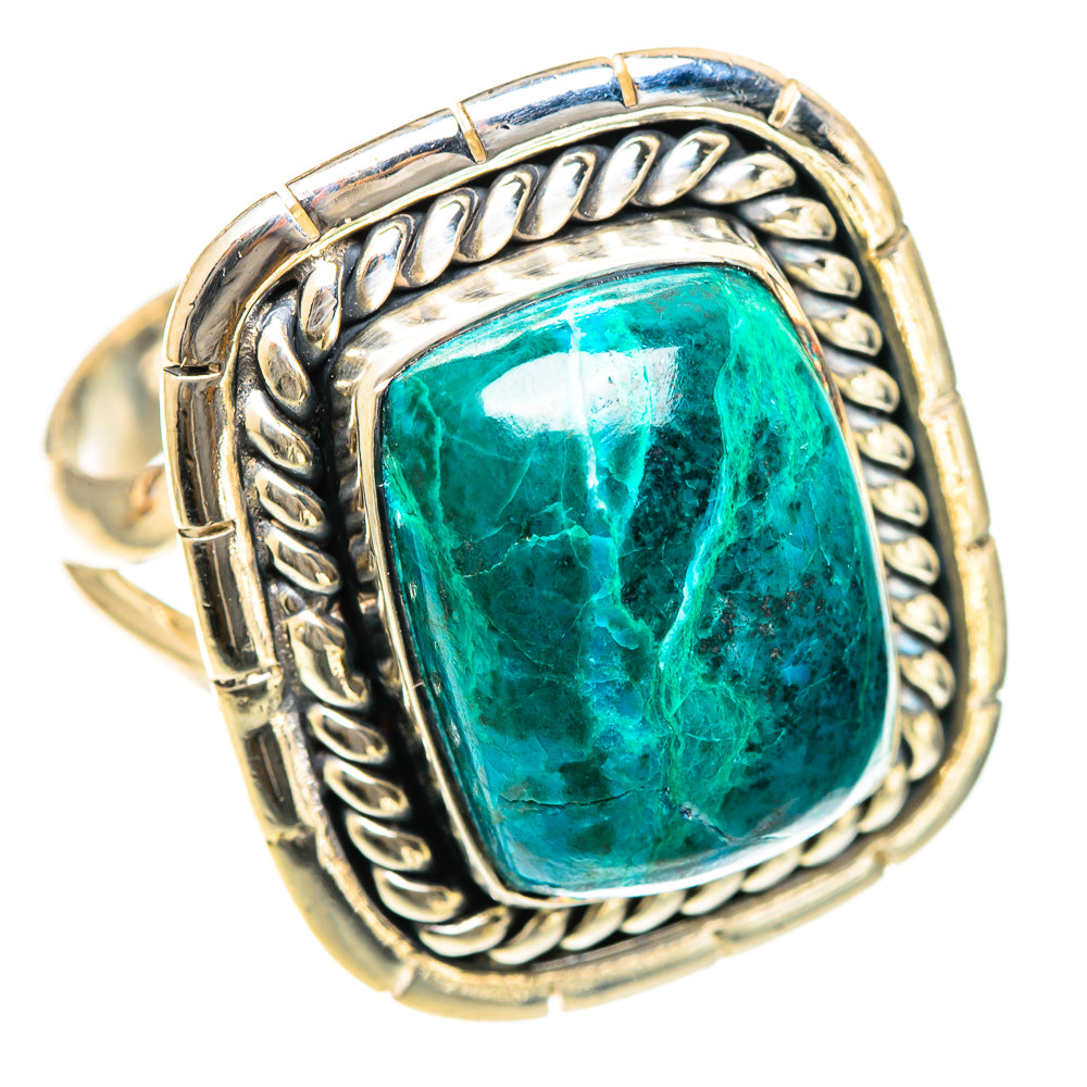 Chrysocolla Rings handcrafted by Anasilvercos - RING107905 - Photo 2