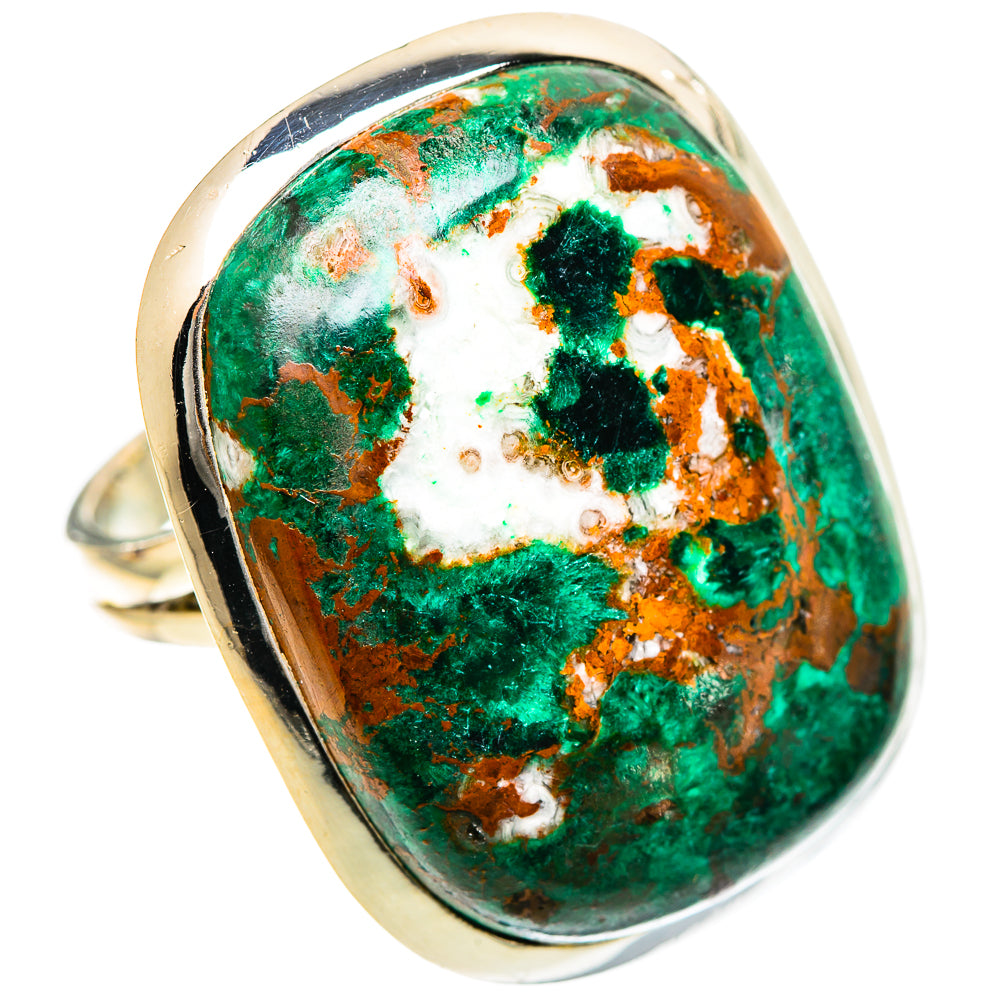 Chrysocolla Rings handcrafted by Anasilvercos - RING107940 - Photo 2