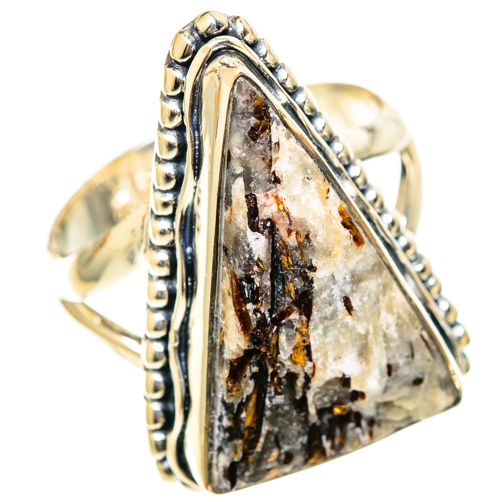 Astrophyllite Rings handcrafted by Anasilvercos - RING107949 - Photo 2