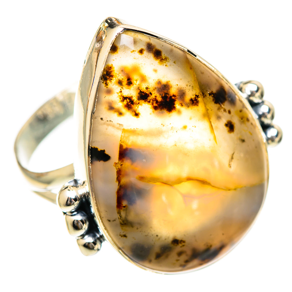 Montana Agate Rings handcrafted by Anasilvercos - RING107952 - Photo 2