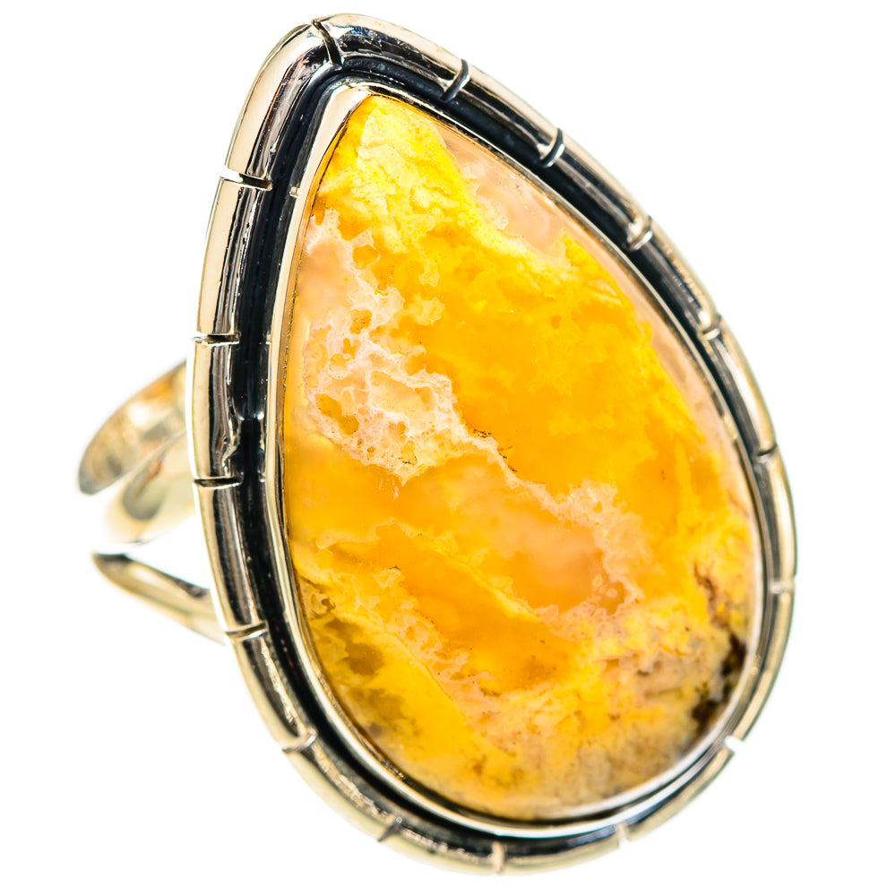 Plume Agate Rings handcrafted by Anasilvercos - RING107955 - Photo 2