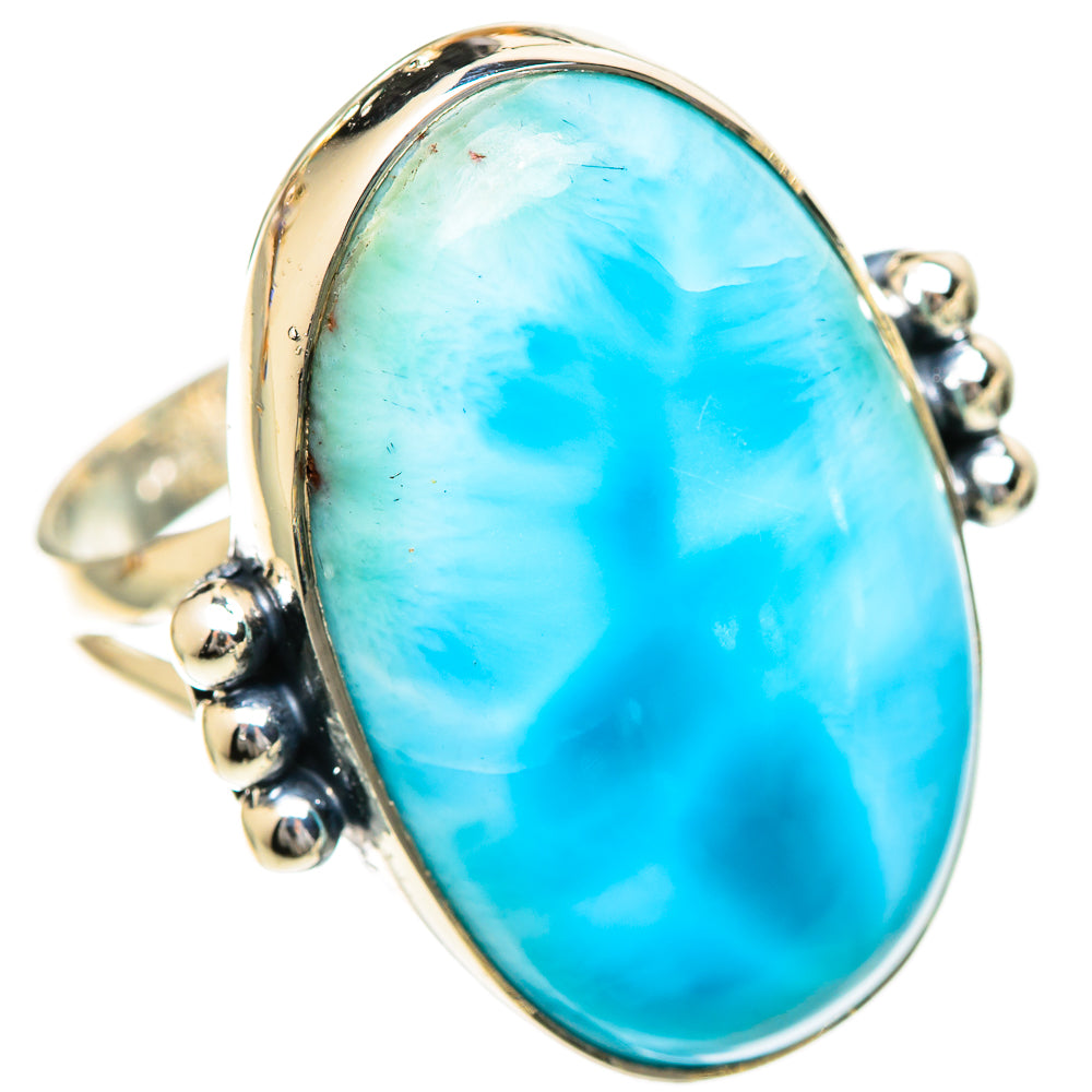 Larimar Rings handcrafted by Anasilvercos - RING107972 - Photo 2