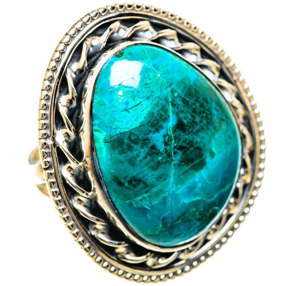 Chrysocolla Rings handcrafted by Anasilvercos - RING107979 - Photo 2