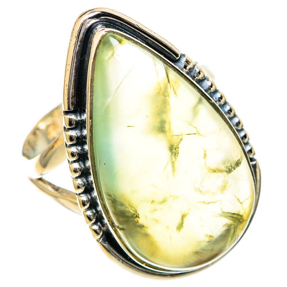 Prehnite Rings handcrafted by Anasilvercos - RING107987 - Photo 2