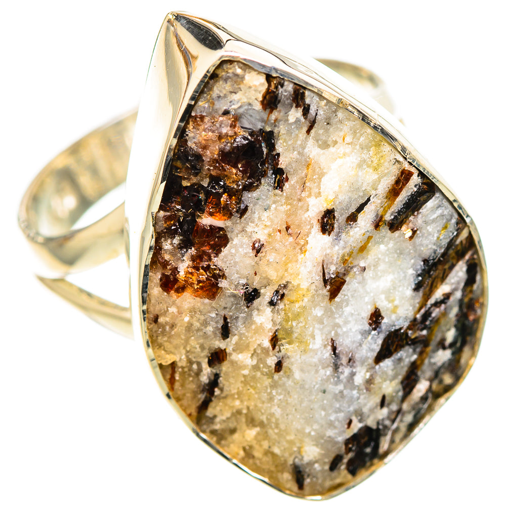 Astrophyllite Rings handcrafted by Anasilvercos - RING107993 - Photo 2