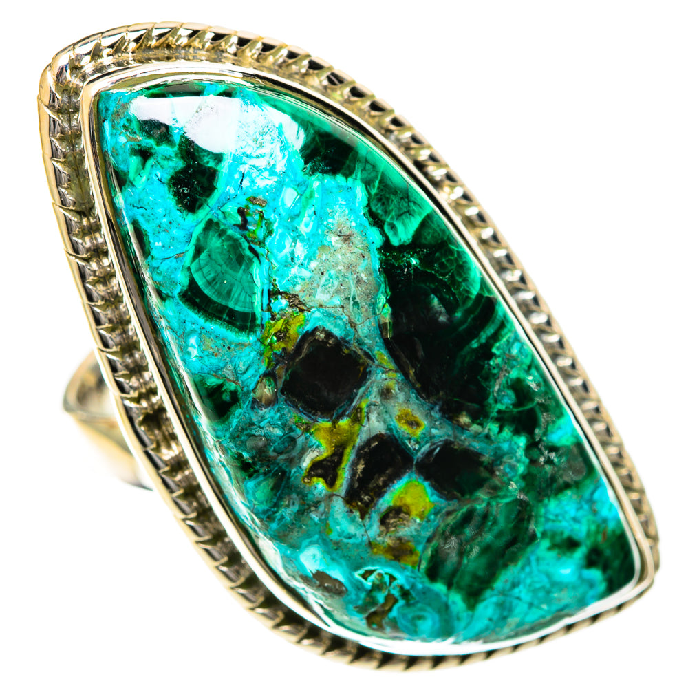 Chrysocolla Rings handcrafted by Anasilvercos - RING108007 - Photo 2