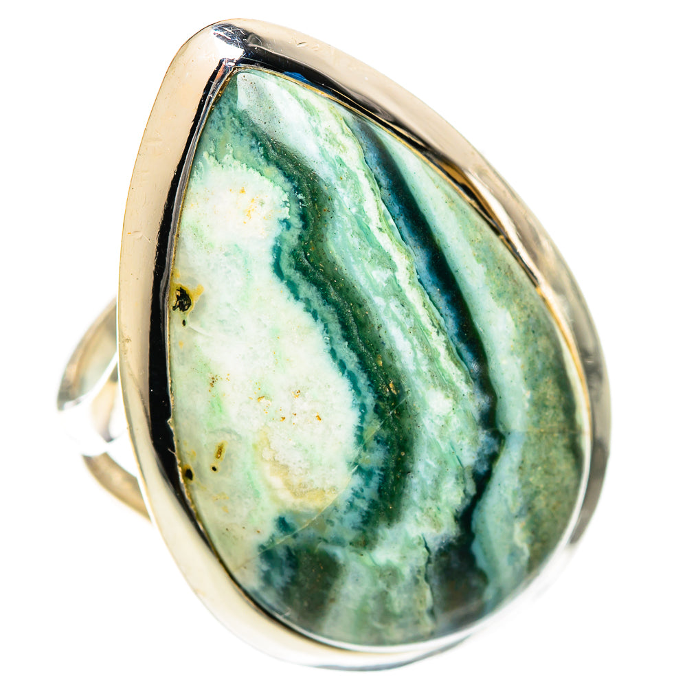 Ocean Jasper Rings handcrafted by Anasilvercos - RING108016 - Photo 2
