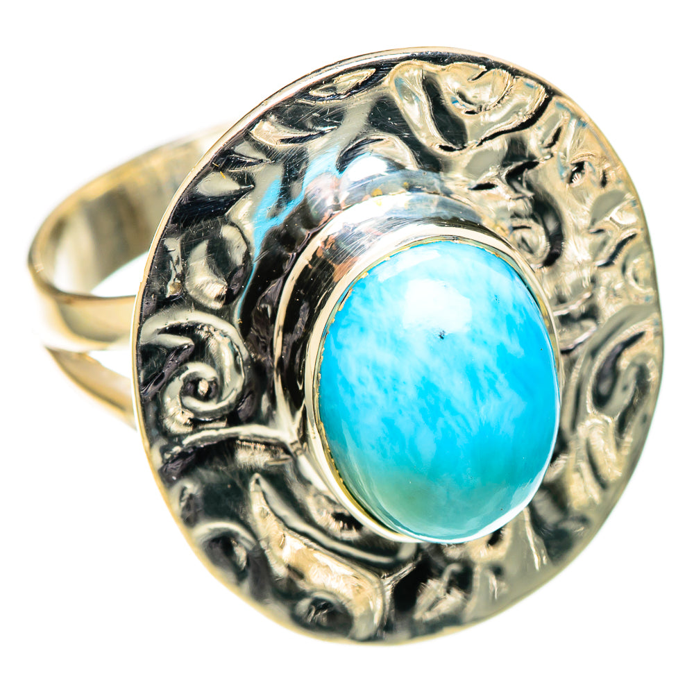 Larimar Rings handcrafted by Anasilvercos - RING108027 - Photo 2