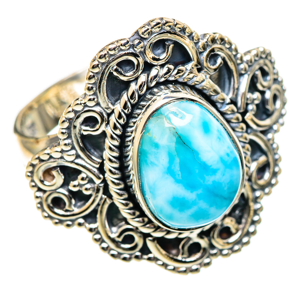 Larimar Rings handcrafted by Anasilvercos - RING108031 - Photo 2