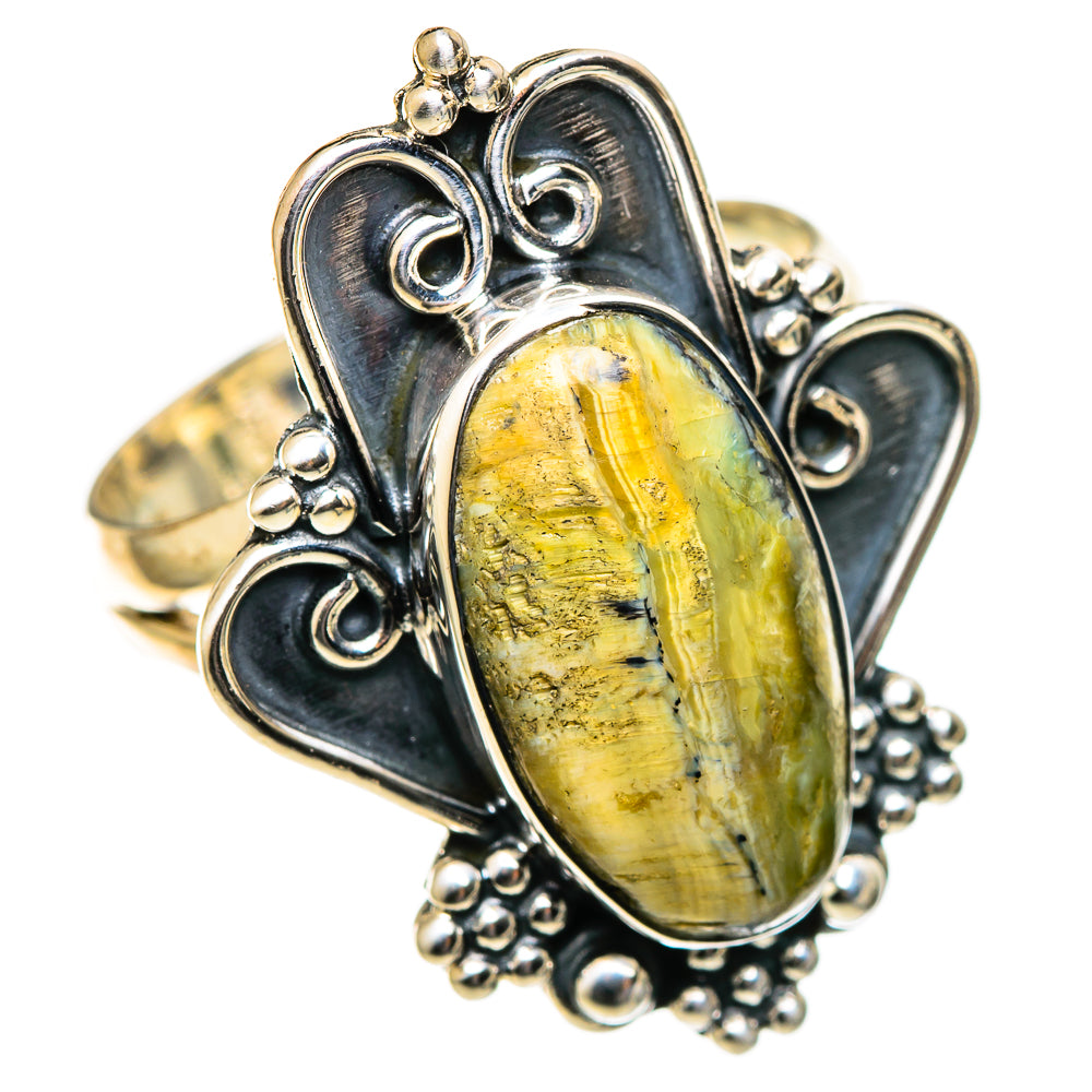 Rainforest Opal Rings handcrafted by Anasilvercos - RING108035 - Photo 2