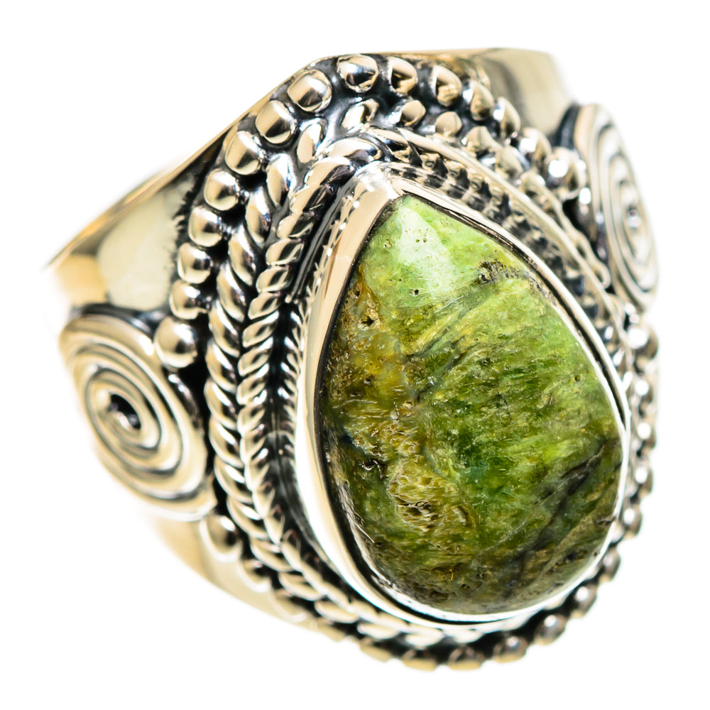 Rainforest Jasper Rings handcrafted by Anasilvercos - RING108038 - Photo 2
