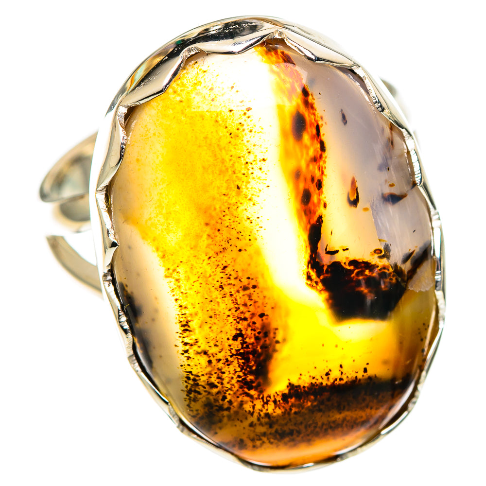 Montana Agate Rings handcrafted by Anasilvercos - RING108042 - Photo 2