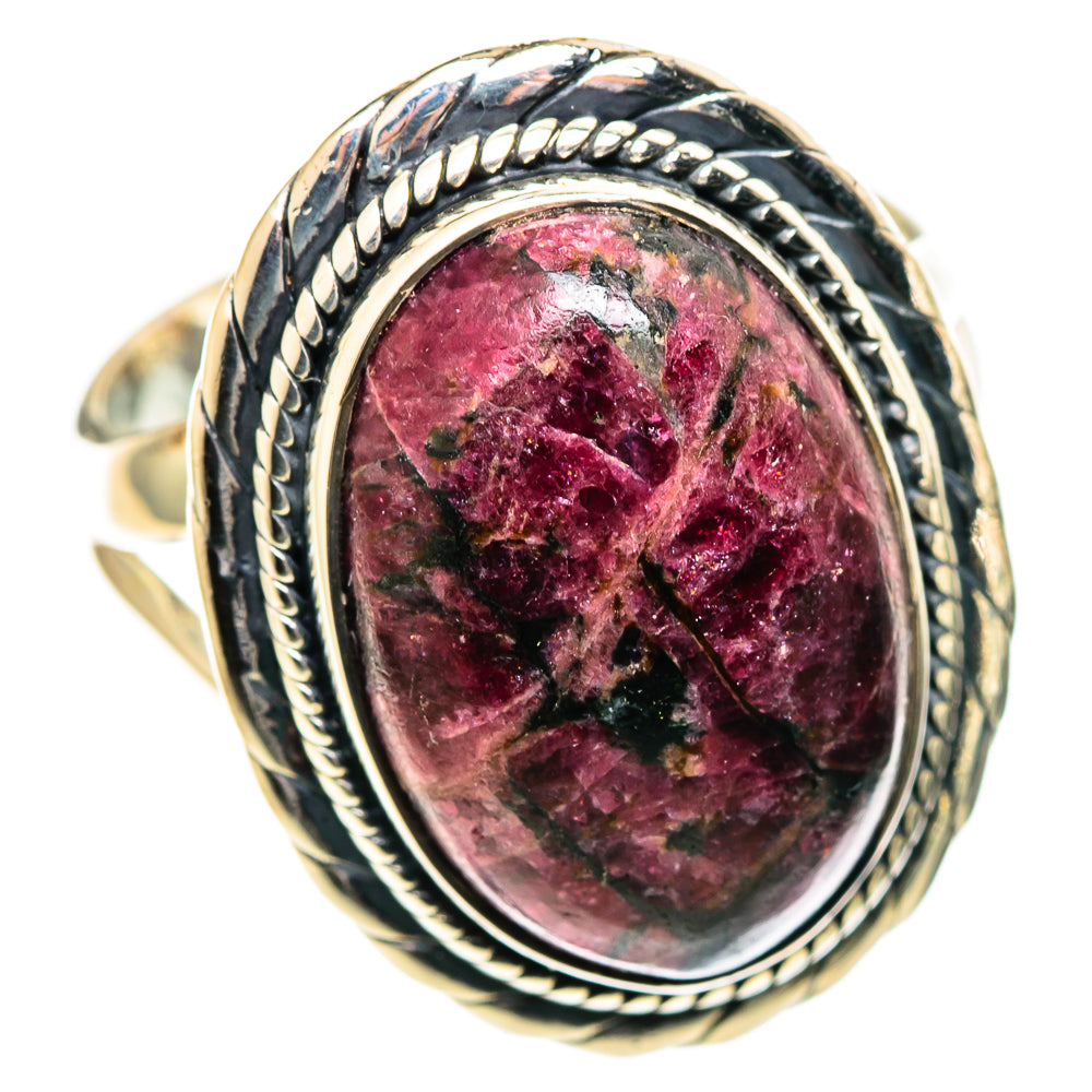 Russian Eudialyte Rings handcrafted by Anasilvercos - RING108049 - Photo 2