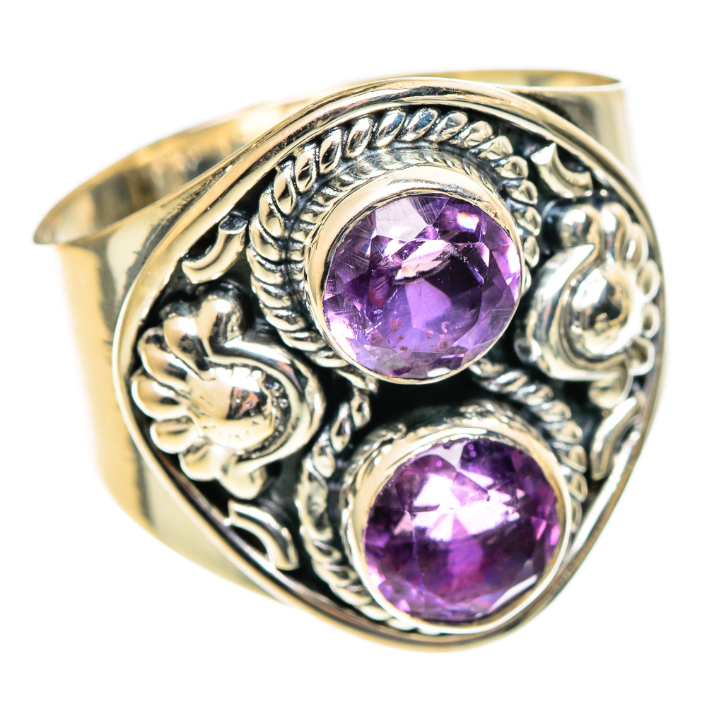 Amethyst Rings handcrafted by Anasilvercos - RING108051 - Photo 2