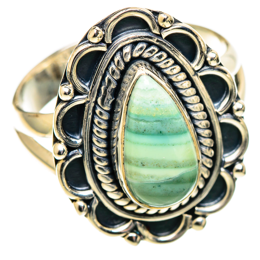 Ocean Jasper Rings handcrafted by Anasilvercos - RING108081 - Photo 2