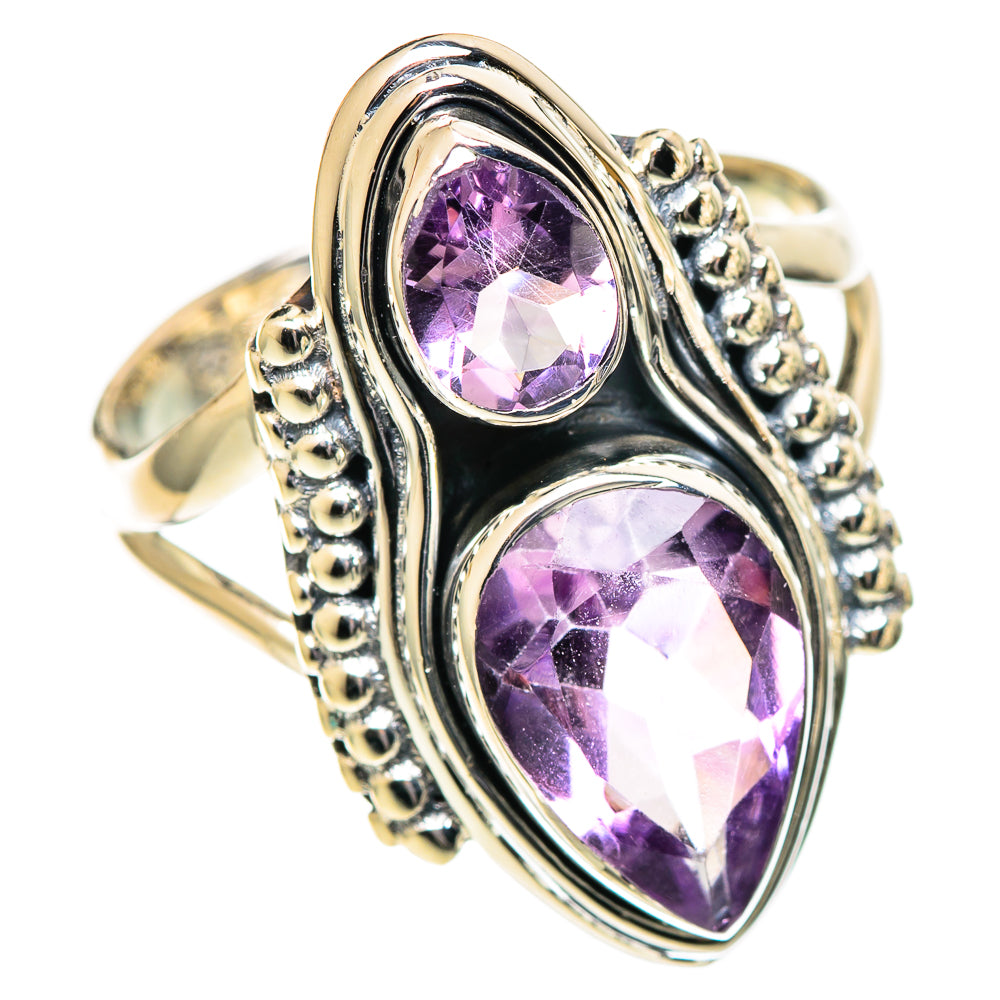 Amethyst Rings handcrafted by Anasilvercos - RING108088 - Photo 2