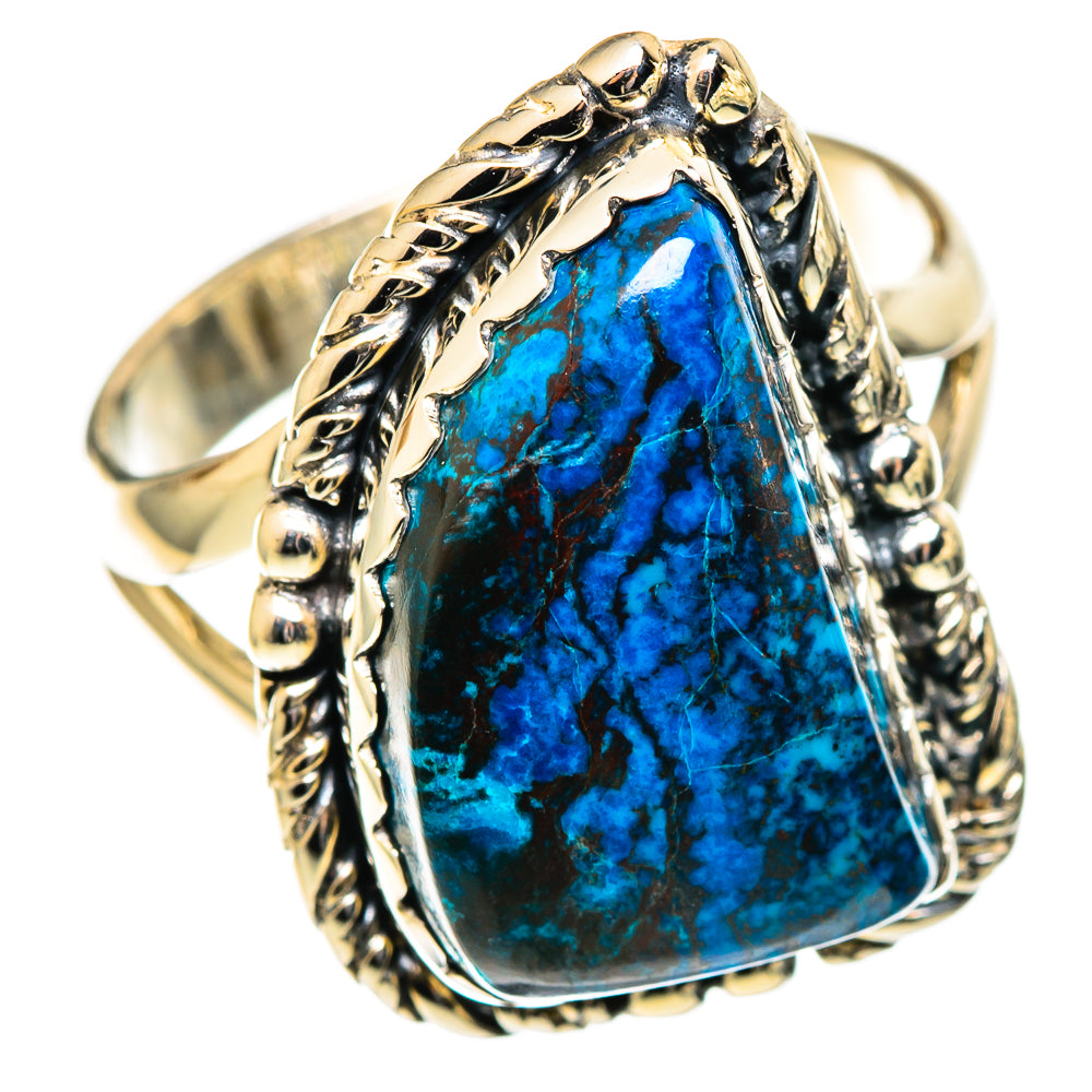 Shattuckite Rings handcrafted by Anasilvercos - RING108110 - Photo 2