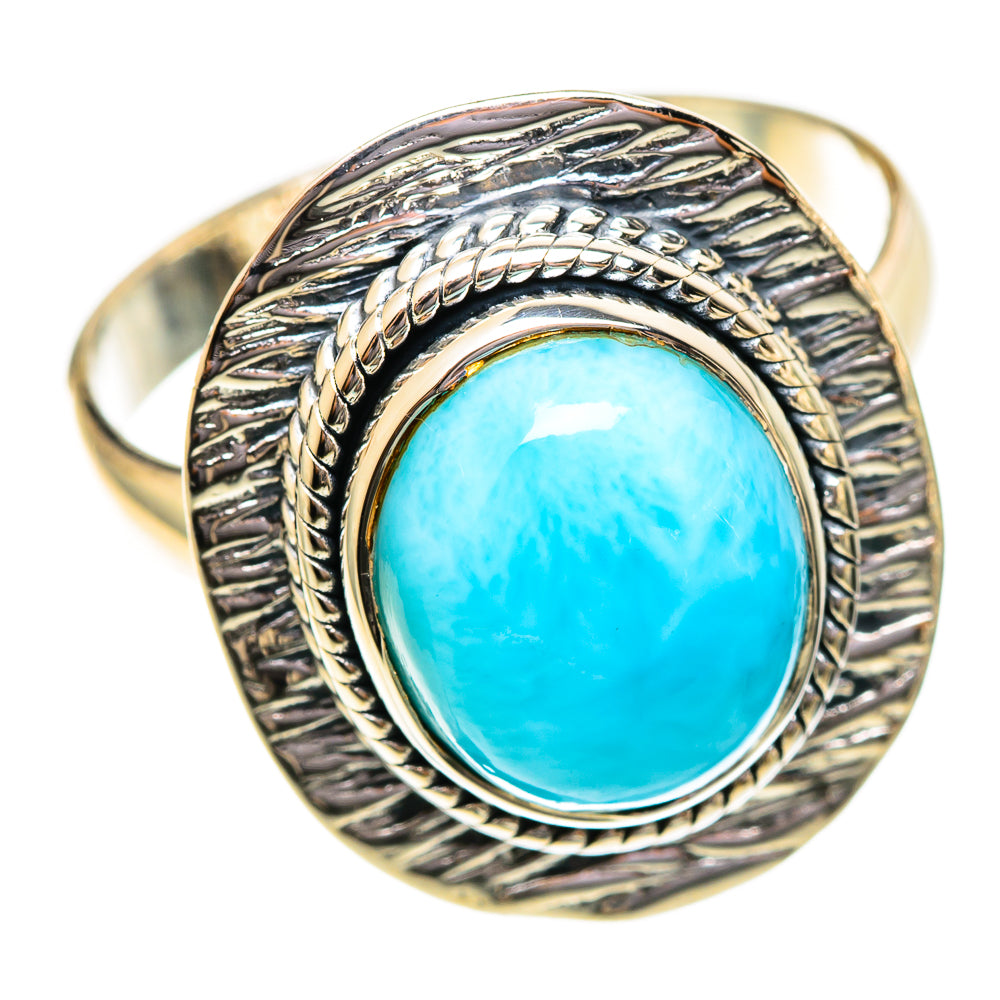 Larimar Rings handcrafted by Anasilvercos - RING108146 - Photo 2
