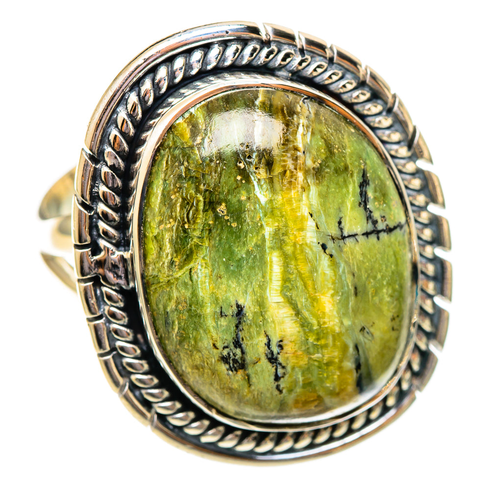 Rainforest Jasper Rings handcrafted by Anasilvercos - RING108151 - Photo 2