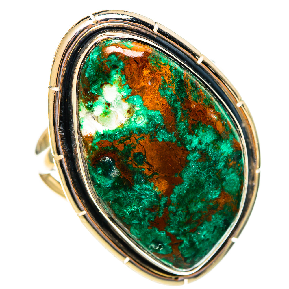 Chrysocolla Rings handcrafted by Anasilvercos - RING108156 - Photo 2