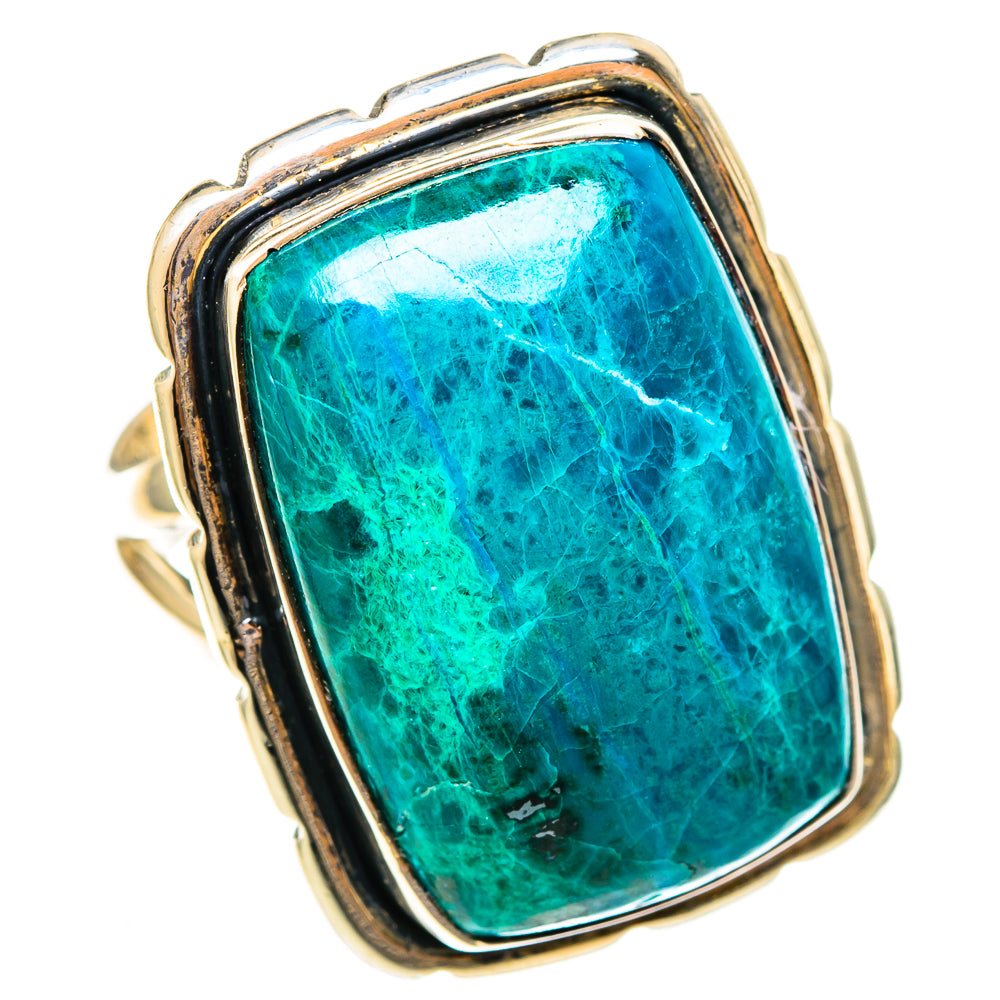 Chrysocolla Rings handcrafted by Anasilvercos - RING108183 - Photo 2