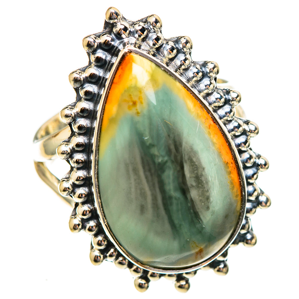 Polychrome Jasper Rings handcrafted by Anasilvercos - RING108192 - Photo 2