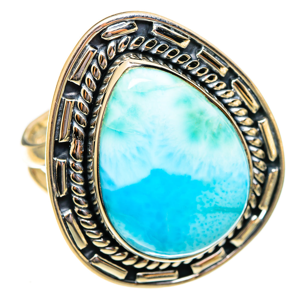 Larimar Rings handcrafted by Anasilvercos - RING108216 - Photo 2