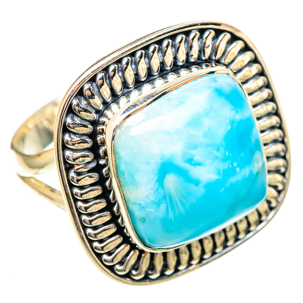 Larimar Rings handcrafted by Anasilvercos - RING108218 - Photo 2