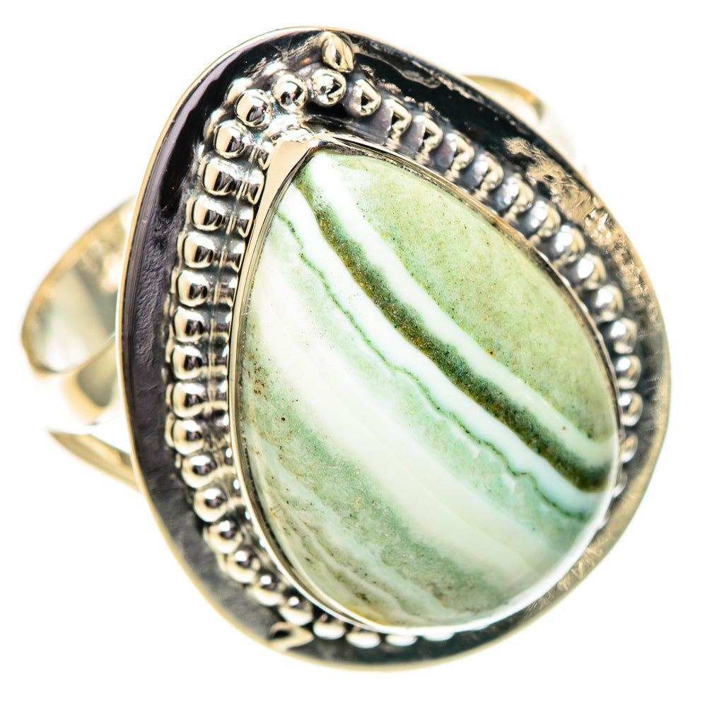 Ocean Jasper Rings handcrafted by Anasilvercos - RING108223 - Photo 2