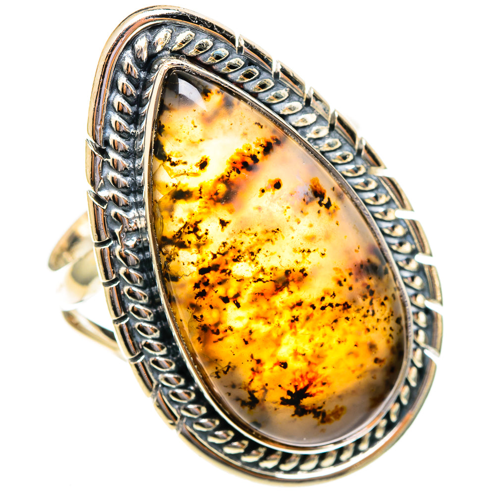 Montana Agate Rings handcrafted by Anasilvercos - RING108227 - Photo 2