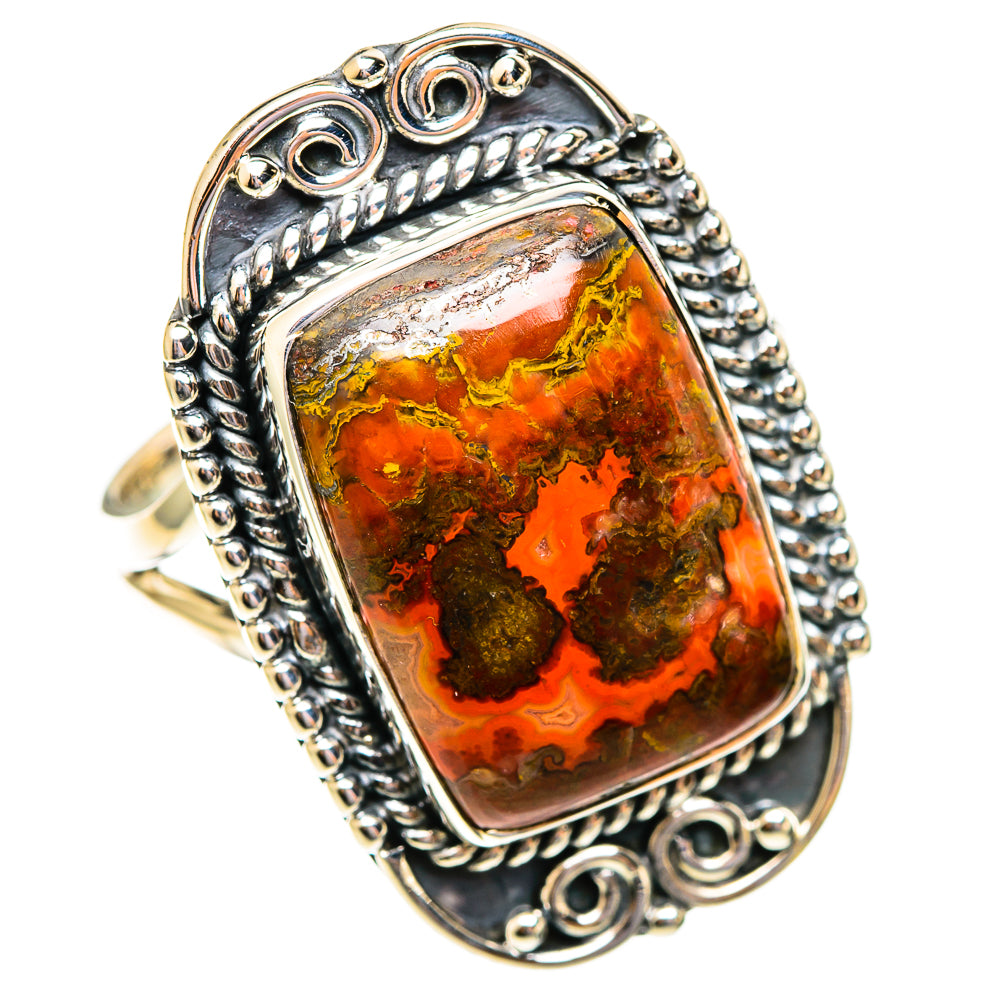 Moroccan Agate Rings handcrafted by Anasilvercos - RING108229 - Photo 2