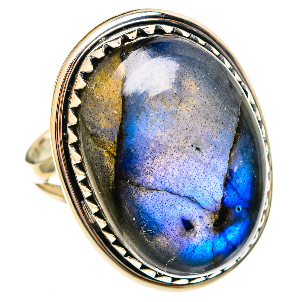 Labradorite Rings handcrafted by Anasilvercos - RING108246 - Photo 2