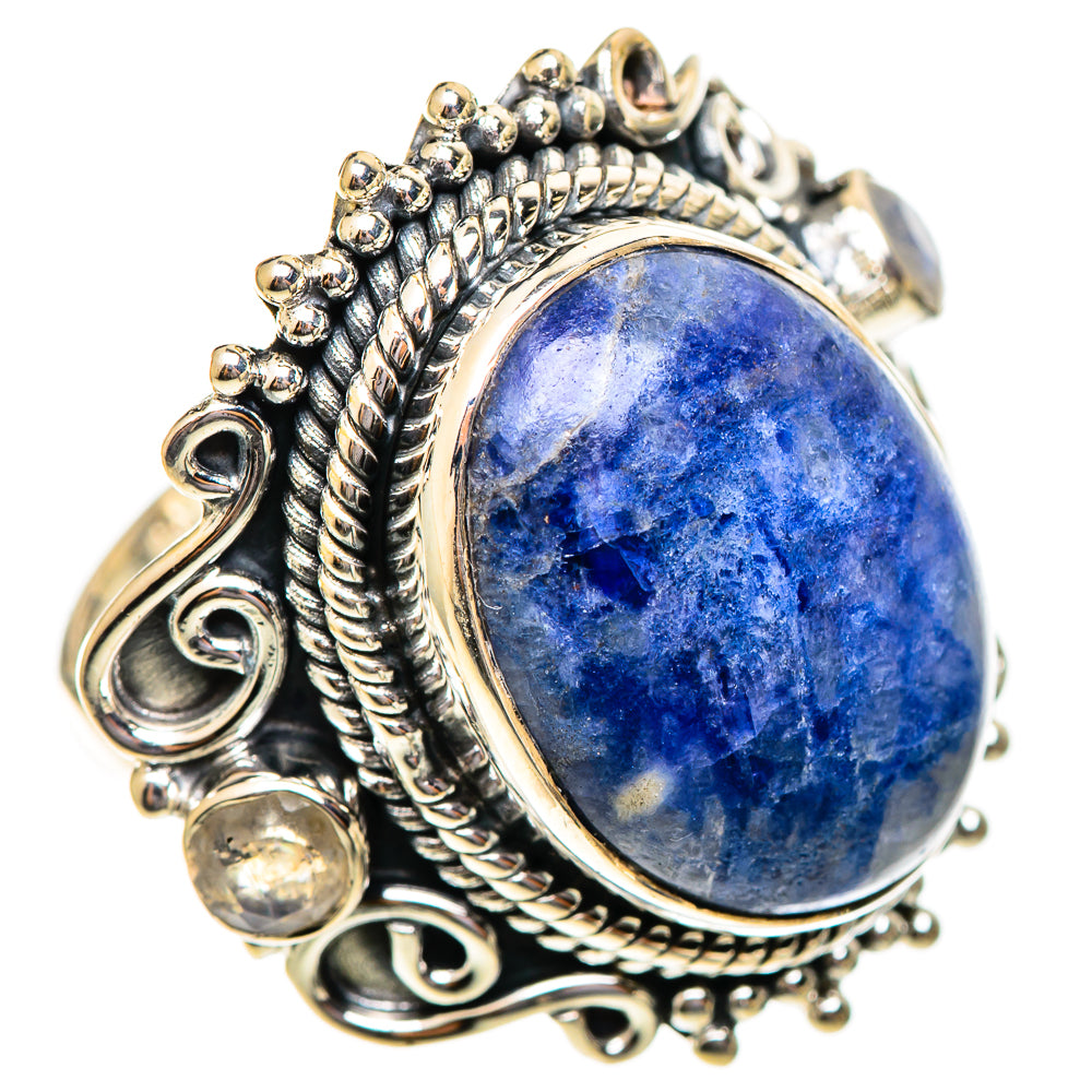 Sodalite Rings handcrafted by Anasilvercos - RING108252 - Photo 2