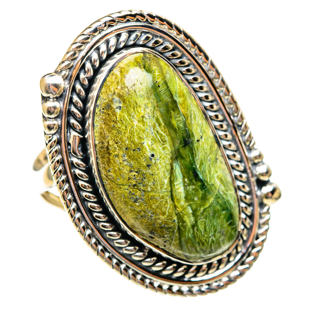 Rainforest Jasper Rings handcrafted by Anasilvercos - RING108294 - Photo 2