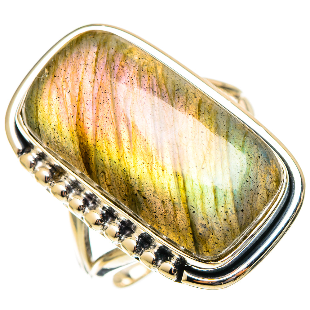 Labradorite Rings handcrafted by Anasilvercos - RING108317 - Photo 2