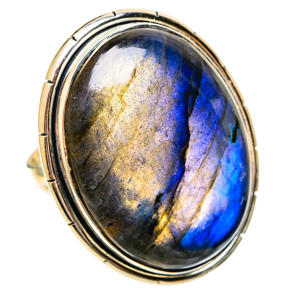 Labradorite Rings handcrafted by Anasilvercos - RING108318 - Photo 2