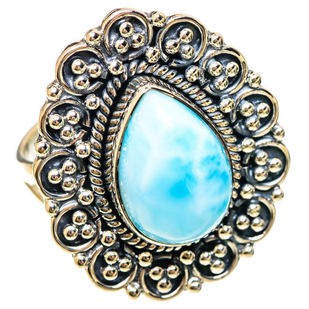 Larimar Rings handcrafted by Anasilvercos - RING108329 - Photo 2