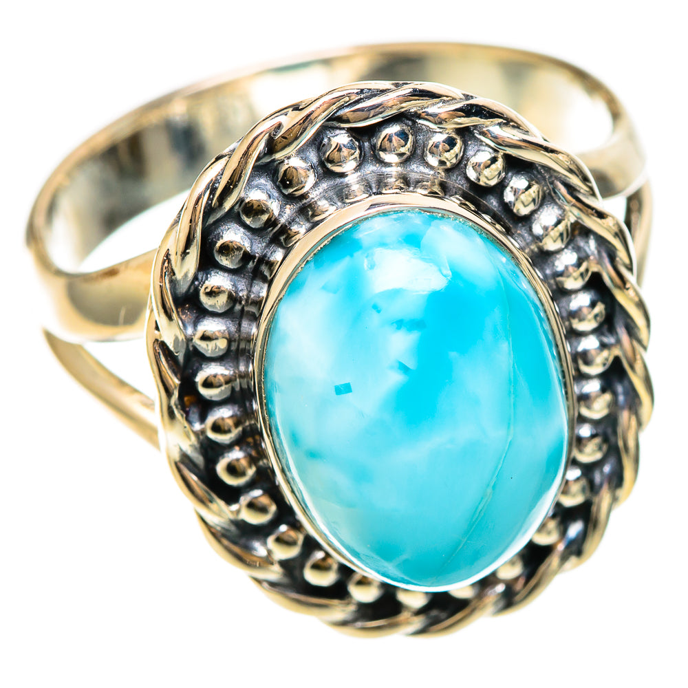 Larimar Rings handcrafted by Anasilvercos - RING108334 - Photo 2