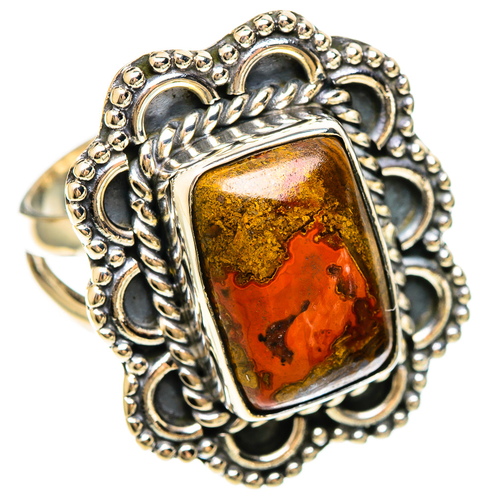 Moroccan Agate Rings handcrafted by Anasilvercos - RING108343 - Photo 2