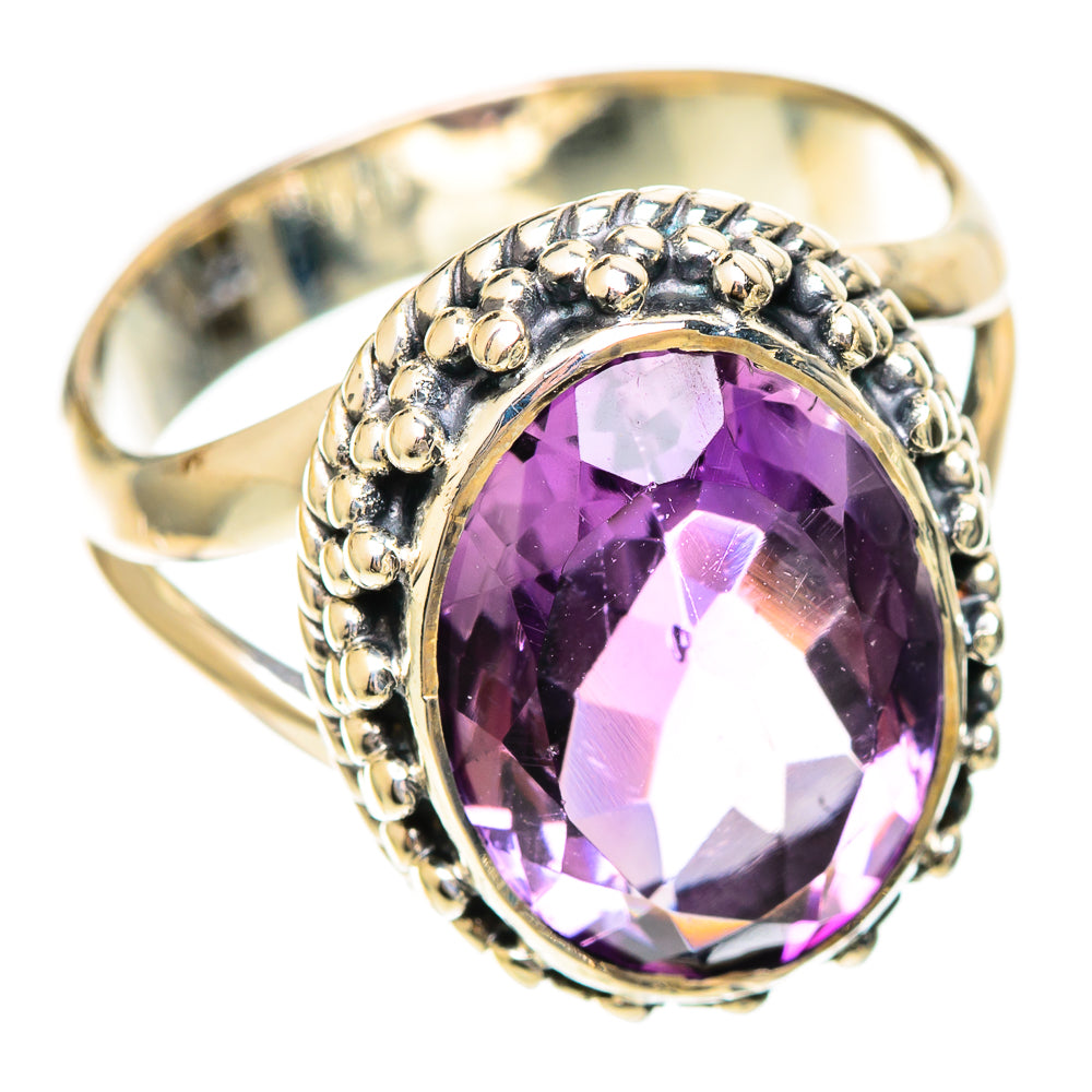 Amethyst Rings handcrafted by Anasilvercos - RING108352 - Photo 2