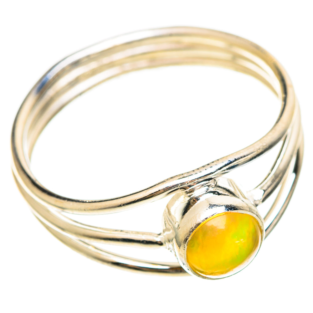 Ethiopian Opal Rings handcrafted by Anasilvercos - RING108368 - Photo 2