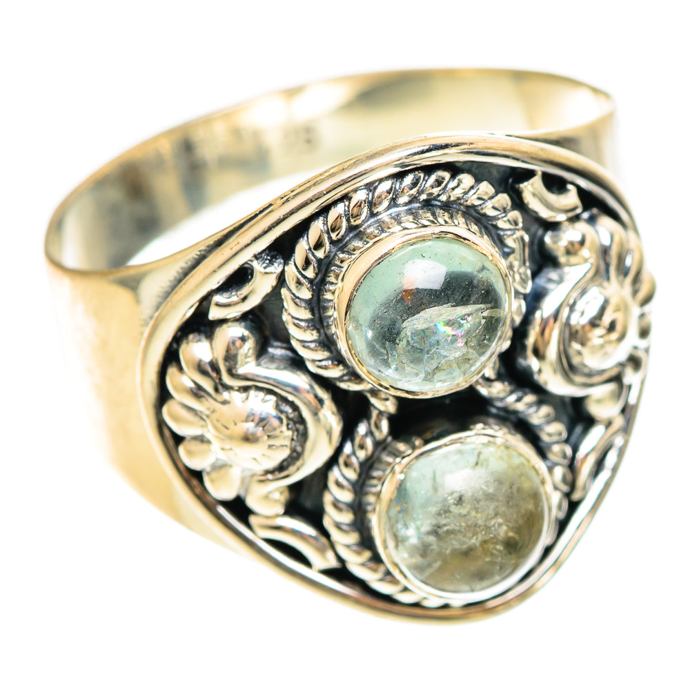 Aquamarine Rings handcrafted by Anasilvercos - RING108372 - Photo 2