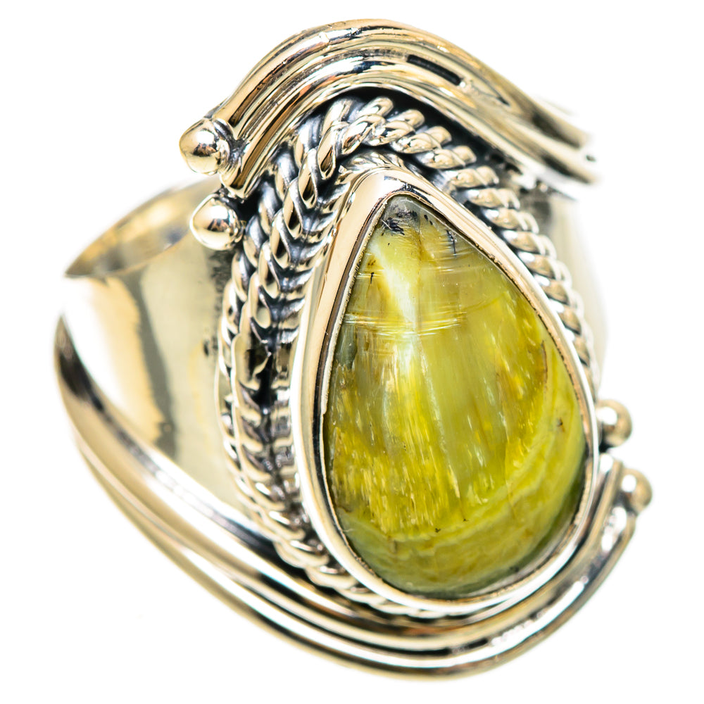 Rainforest Jasper Rings handcrafted by Anasilvercos - RING108421 - Photo 2