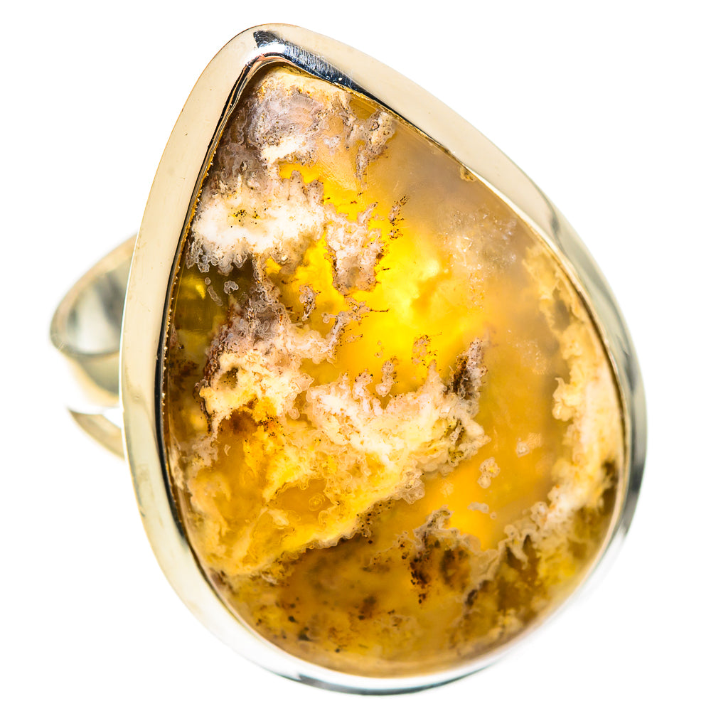 Plume Agate Rings handcrafted by Anasilvercos - RING108423 - Photo 2