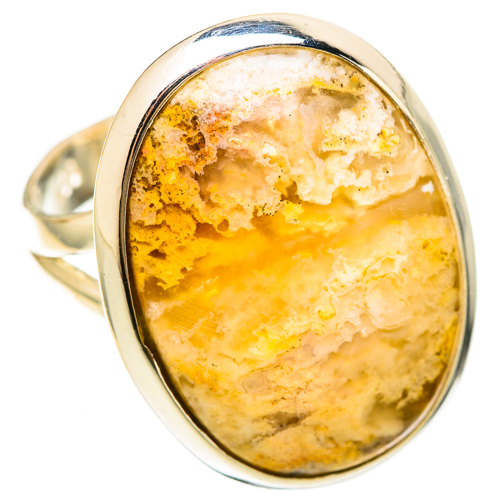 Plume Agate Rings handcrafted by Anasilvercos - RING108427 - Photo 2