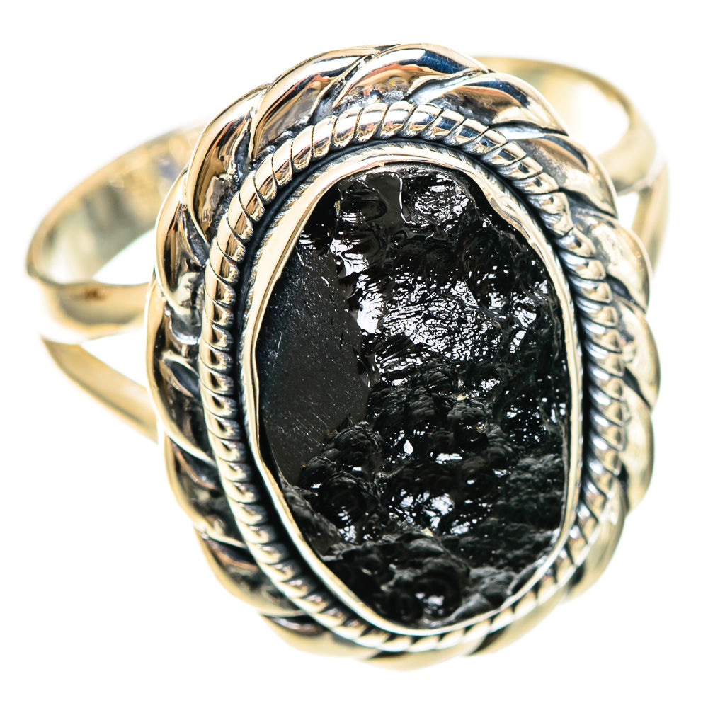 Tektite Rings handcrafted by Anasilvercos - RING108472 - Photo 2